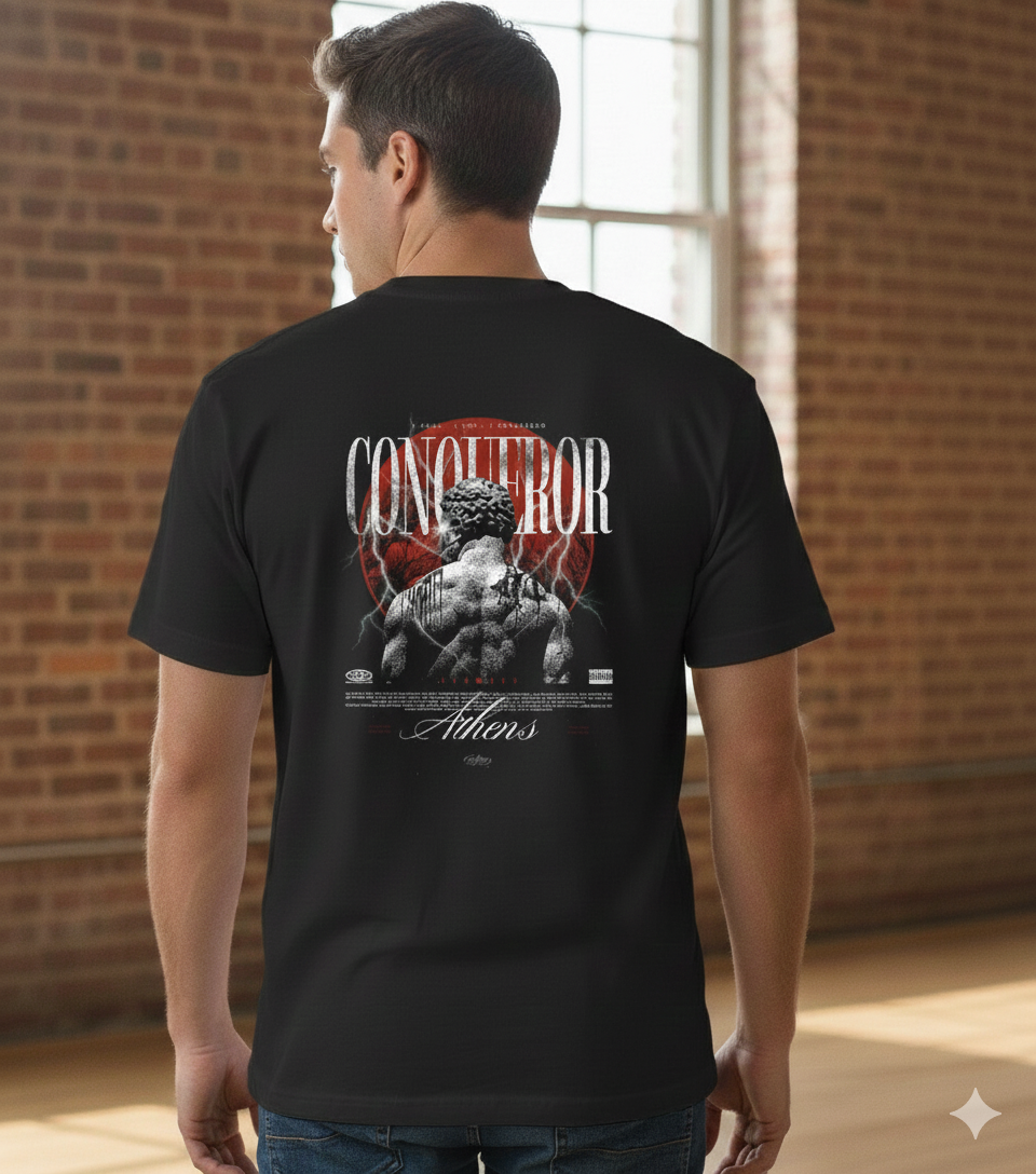 conquer Terry Oversized Tee